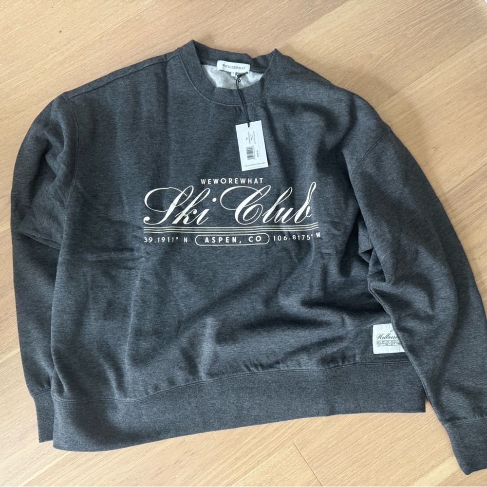 WeWoreWhat - Oversized Crewneck Sweatshirt - NWT